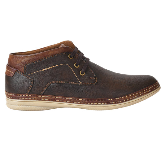 Kolapuri Centre Men's Brown Ancle Shoe – 4665